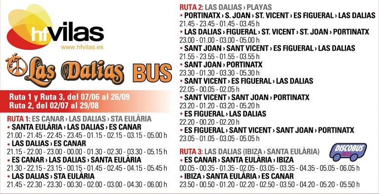 Las Dalias Bus
